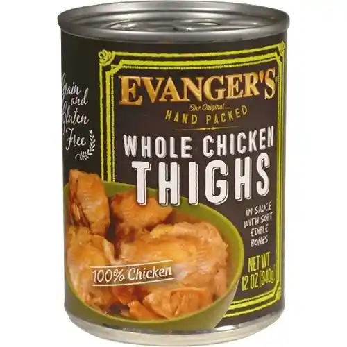 EVANGERS HP Dog Can GF Chicken Thigh 12oz