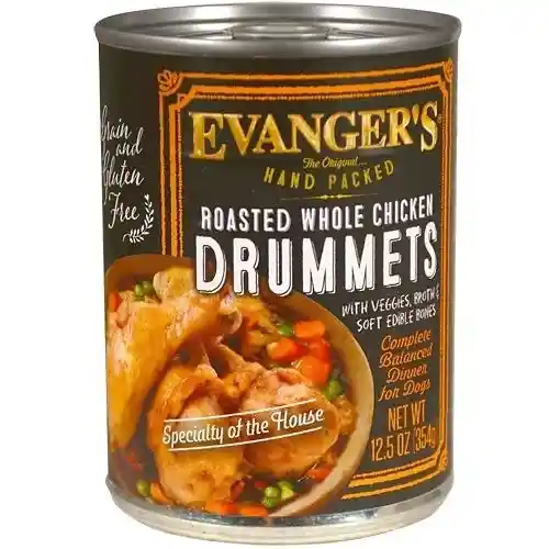 EVANGERS HP Dog Can Chicken Drumstick 12.8oz